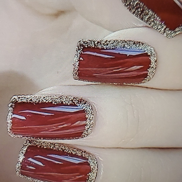 24 Pcs Press On Nails- Shiny False Nails - Picture 4 of 5